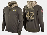 Nike Bruins 42 David Backes Olive Salute To Service Pullover Hoodie,baseball caps,new era cap wholesale,wholesale hats